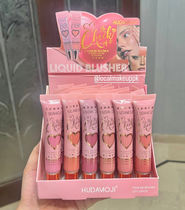 HUDAMOJI 6 PC LIQUID BLUSH SET AVAILABLE