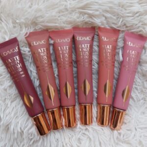 Hudamoji Creamy Liquid Blush Highly Pigmented Tube Blush 6 PCS