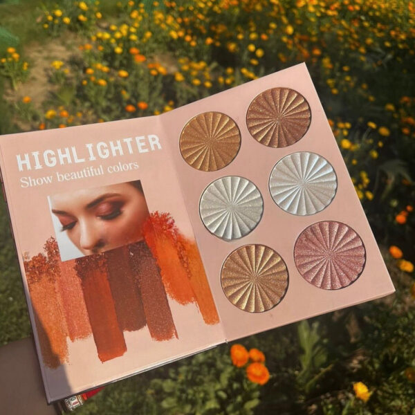 All-in-One Makeup Kit (Eyeshadow + Highlighter + Blusher + Contour) - Image 3