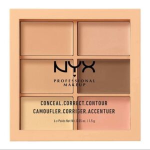 NYX Conceal, Correct, Contour Palette, 01 Light