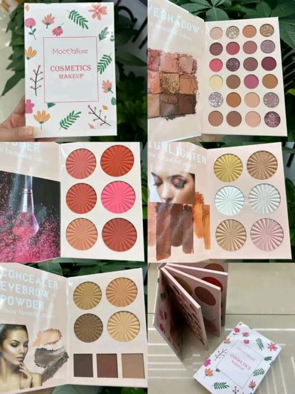 Mocallure 4 In 1 Eyeshadow Palette Book - Image 5