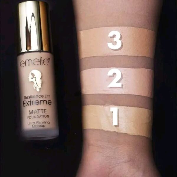 Emelie Resilience Lift Extreme Matte Foundation (30ml) Shade-3 - Image 2