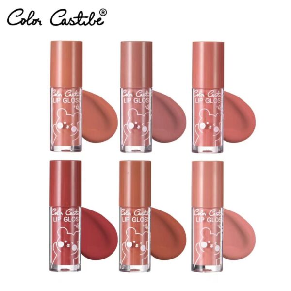 Color Castle Mini Bear Lip Gloss Waterproof - Image 4