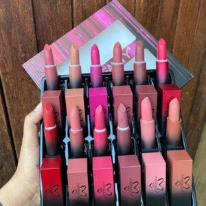 Huda Beauty Matte Lipstick Set (12 Pcs)