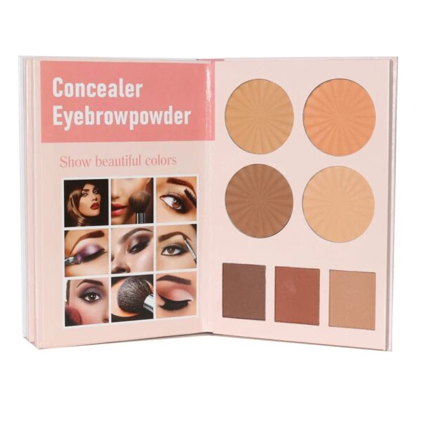 Mocallure 4 In 1 Eyeshadow Palette Book - Image 3