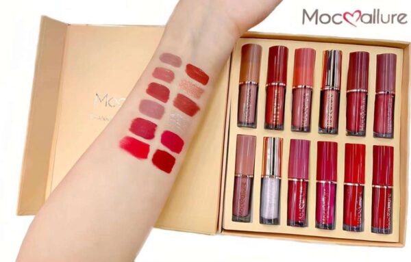 Mocallure Lip Gloss Set Of 12 - Image 2