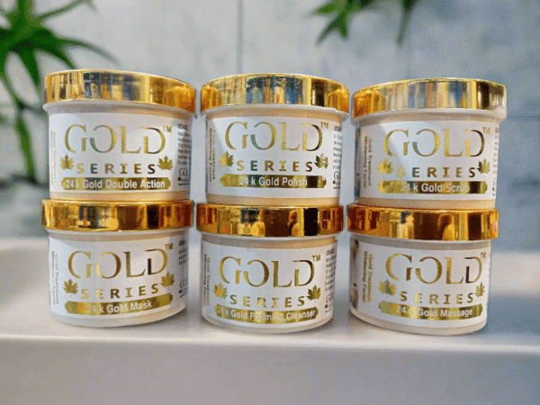 24K Gold Series Facial Kit 6 Pieces Set