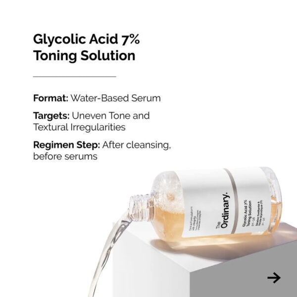 The Ordinary Glycolic Acid 7% Toning Solution 240ml - Image 5
