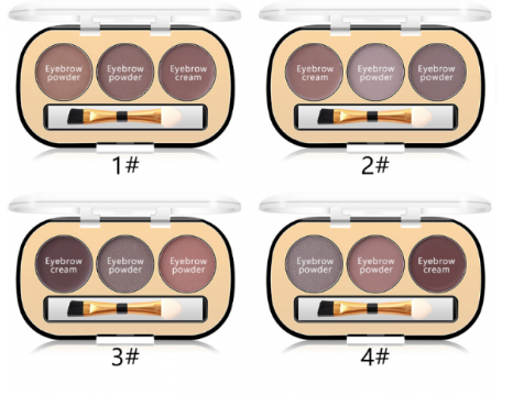 Miss Rose 3 Colors Eyebrow Powder - Image 3