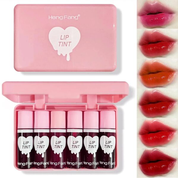 Heng Fang Lip And Cheek Tint 6 Pcs Set - Image 2