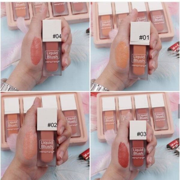 Heng Fang Liquid Matte Blush Set of 4 - Image 4