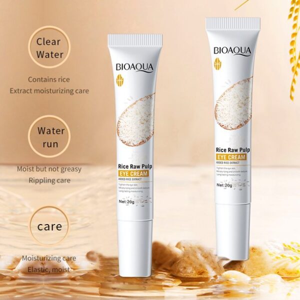 Bioaqua Rice Raw Pulp Eye Cream 20g - Image 4