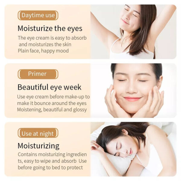 Bioaqua Rice Raw Pulp Eye Cream 20g - Image 3