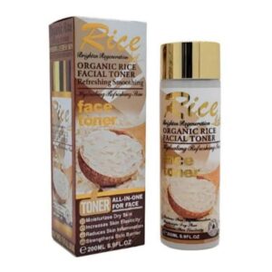 Rice Organic Facial Toner Refreshing Smoothing All in for Face (200ml)