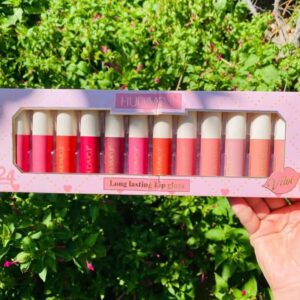 Hudamoji Long Lasting Matte Lip Gloss (PACK OF 12)