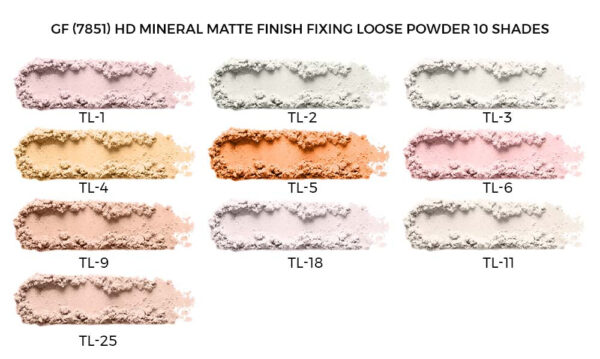 Glamorous Face HD Mineral Matte Finish Fixing Loose Powder - Image 3