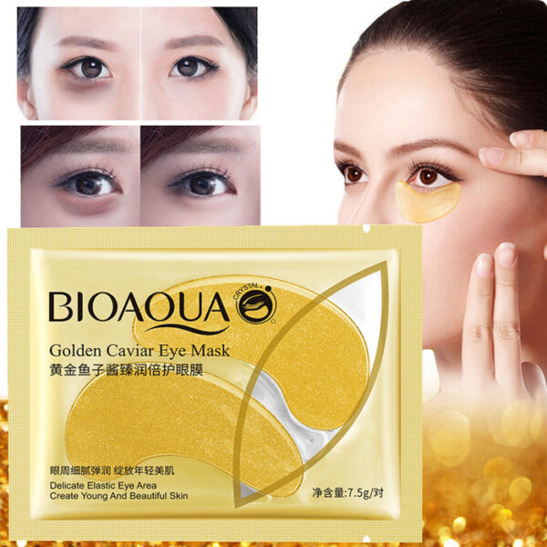 Bioaqua Golden Caviar Collagen Eye Mask - Image 2