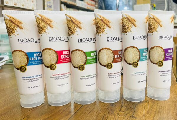 Bioaqua Rice Facial 6 Pc Set  (200ml)