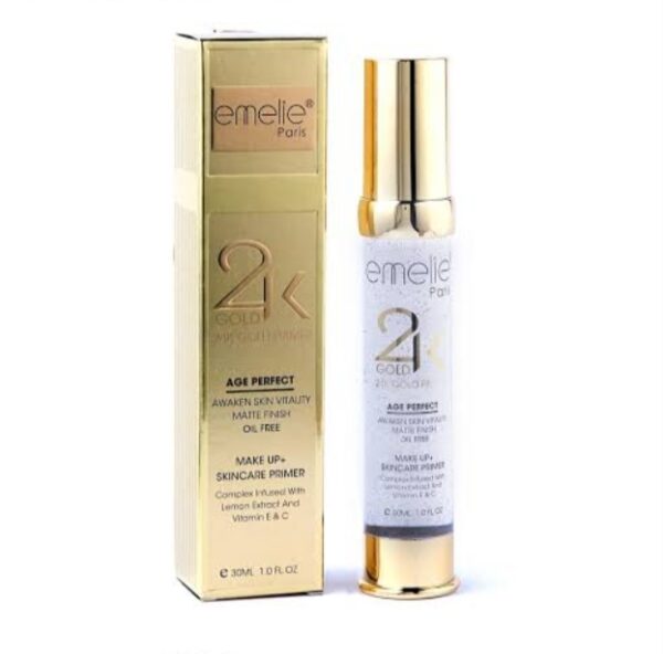Emelie Paris 24k gold primer (15 ML)-(30 ML)