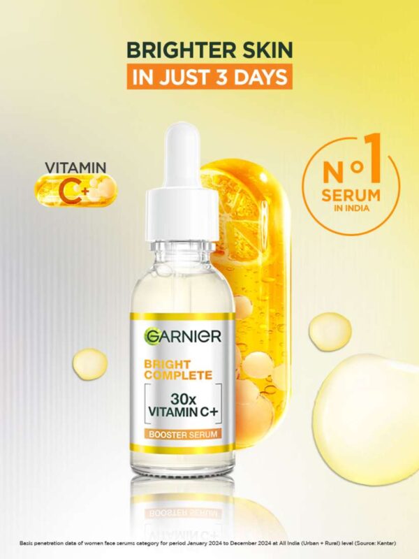 Garnier Skin Active Bright Complete Vitamin C 3X Booster Serum
