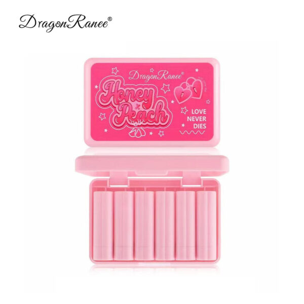 Dragon Ranee Honey Peach Lipstick (Pack Of 6) - Image 2