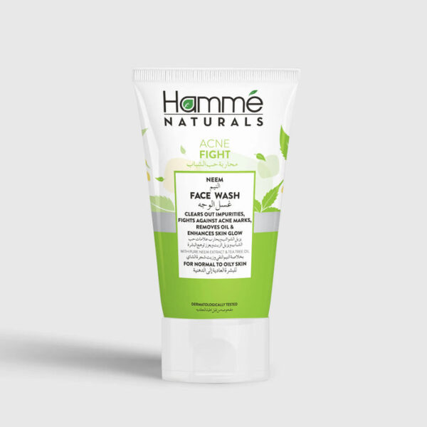 Hamme Naturals Acne Fight Neem Face Wash - Image 2