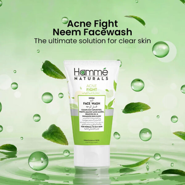 Hamme Naturals Acne Fight Neem Face Wash