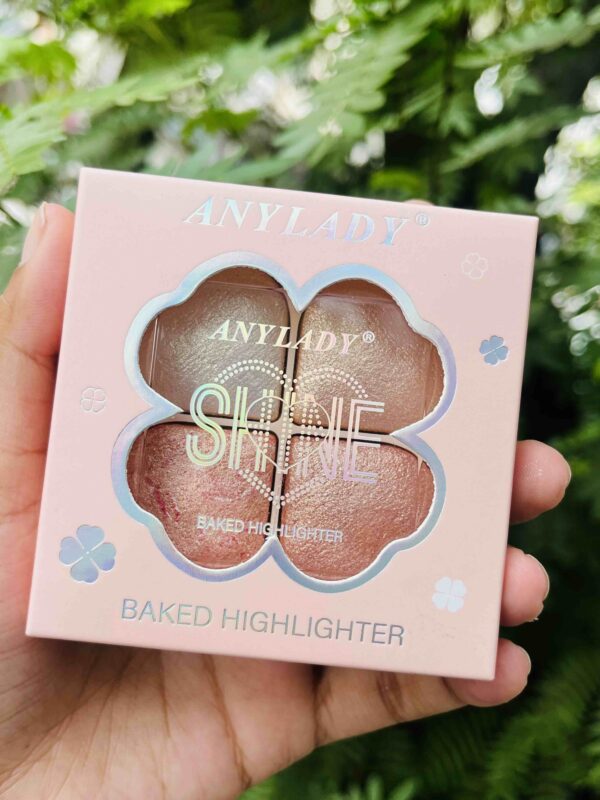Anylady Baked Highlighter Mini Palette