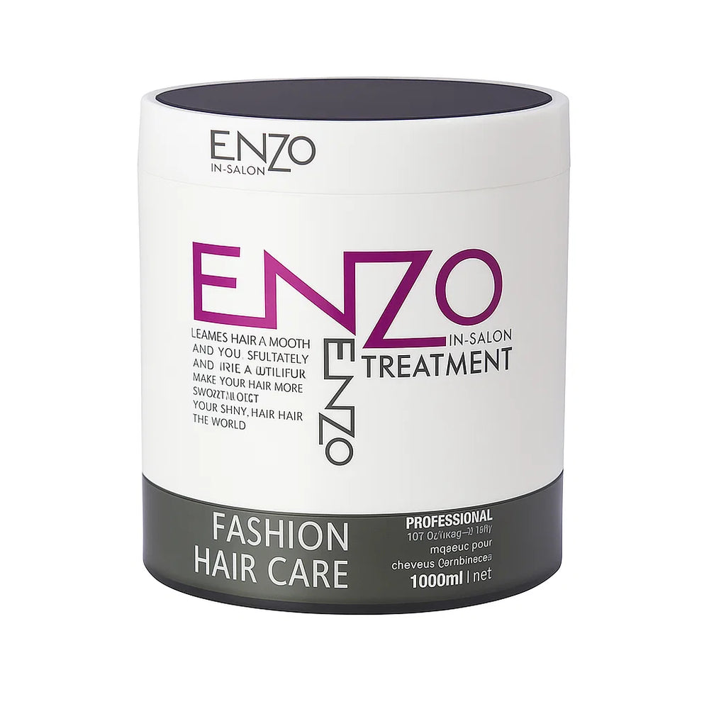 Enzo Hair Treatment Mask 1000ml | Deep Repair & Smooth Shine Hair Mask