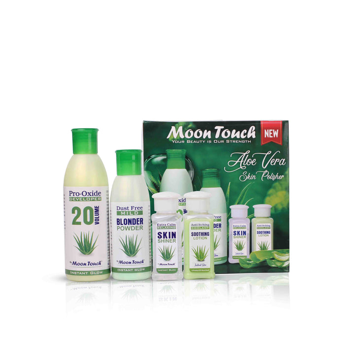 Aloe Vera Skin Polisher Box (4 Items) – Brightening & Pore-Tightening Skincare Set - Image 2
