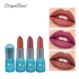 Dragon Ranee Cute Angel 3 Pcs Lipstick Set – Vibrant, Long-Lasting Shades