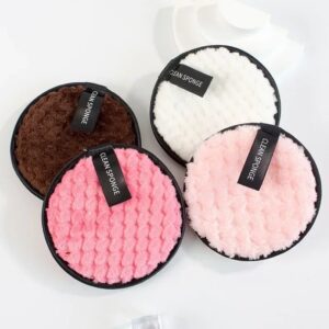 Reusable Cotton Makeup Remover Pads – Washable, Eco-Friendly Face Cleansing Pads