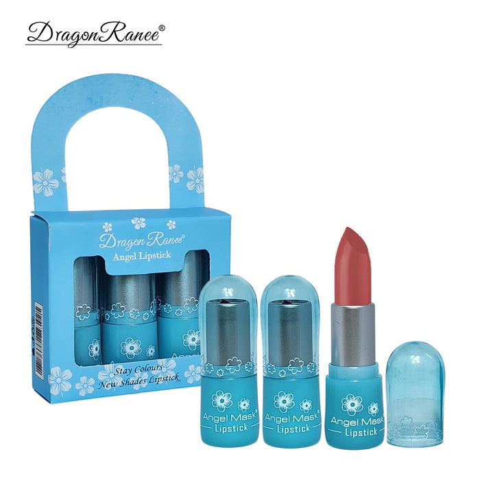 Dragon Ranee Cute Angel 3 Pcs Lipstick Set β Vibrant, Long-Lasting Shades - Image 3
