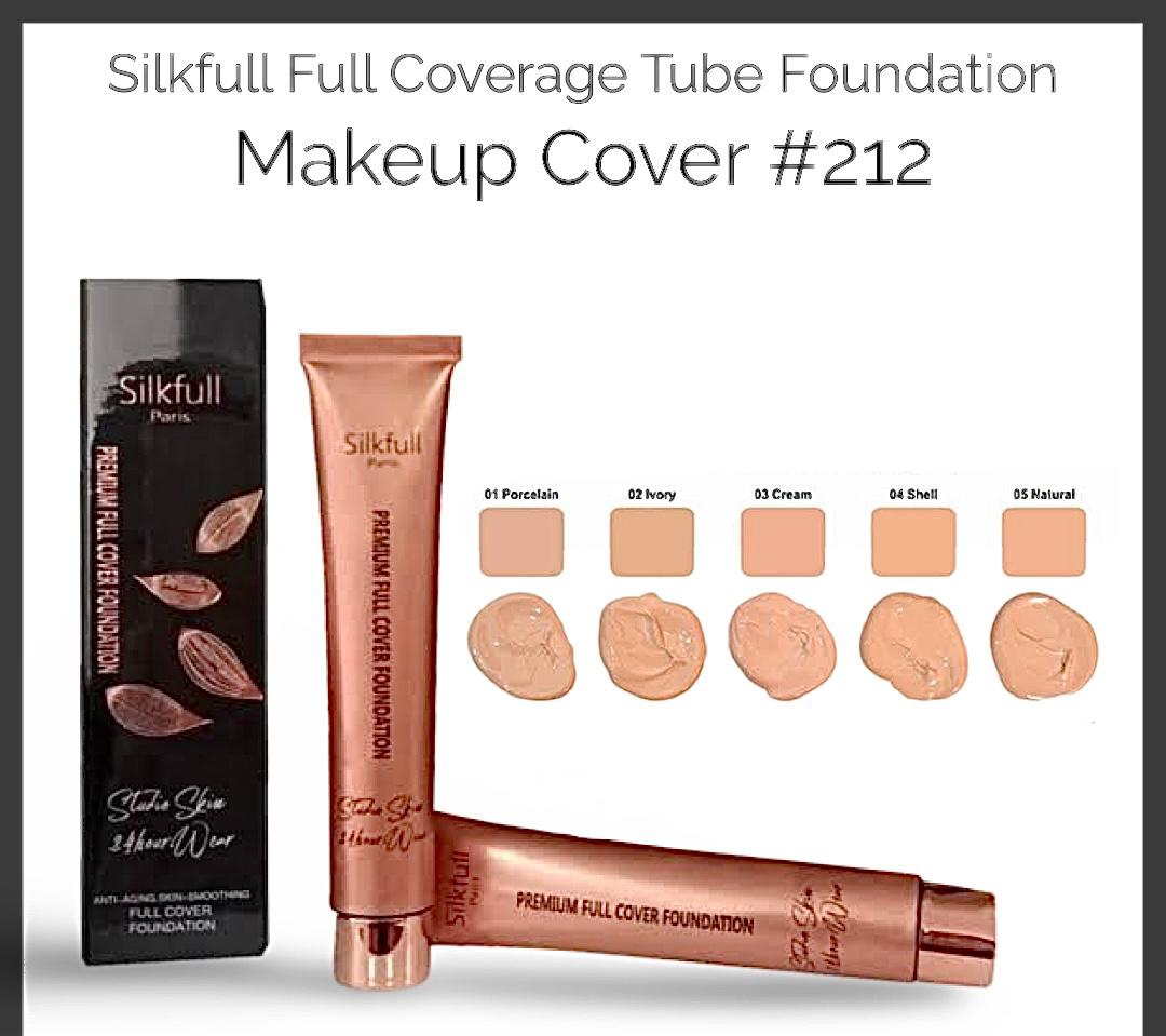 Silkfull Full Coverage Foundation for Dry Skin β Hydrating & Long Lasting - Image 3