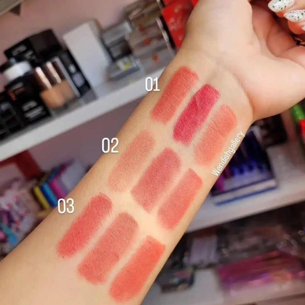 Color Castle Bear Matte Lipstick Set (3pcs) – Cute Mini Matte Lipsticks - Image 4