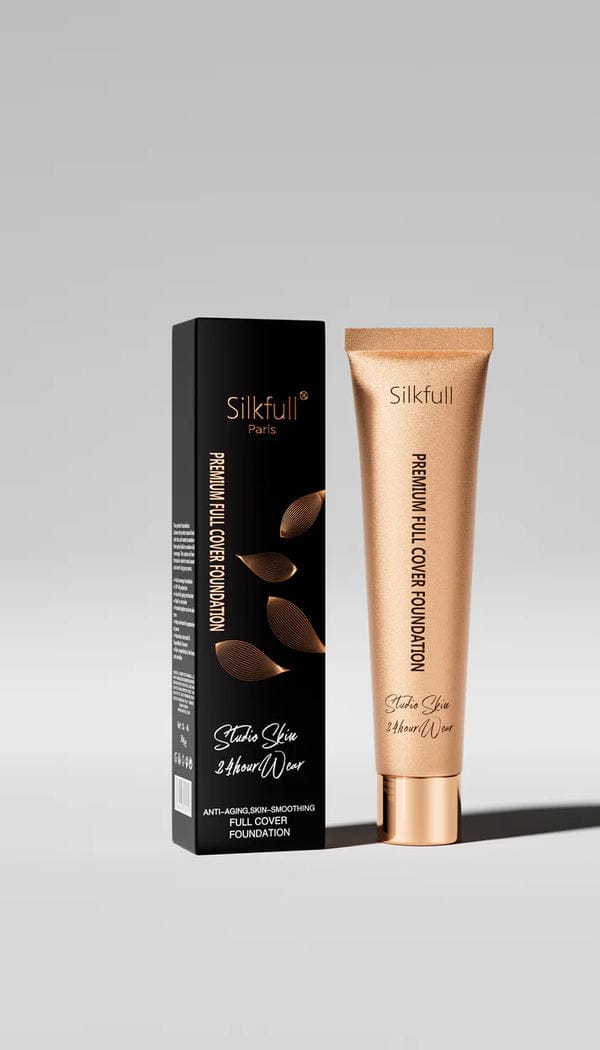 Silkfull Full Coverage Foundation for Dry Skin β Hydrating & Long Lasting - Image 2