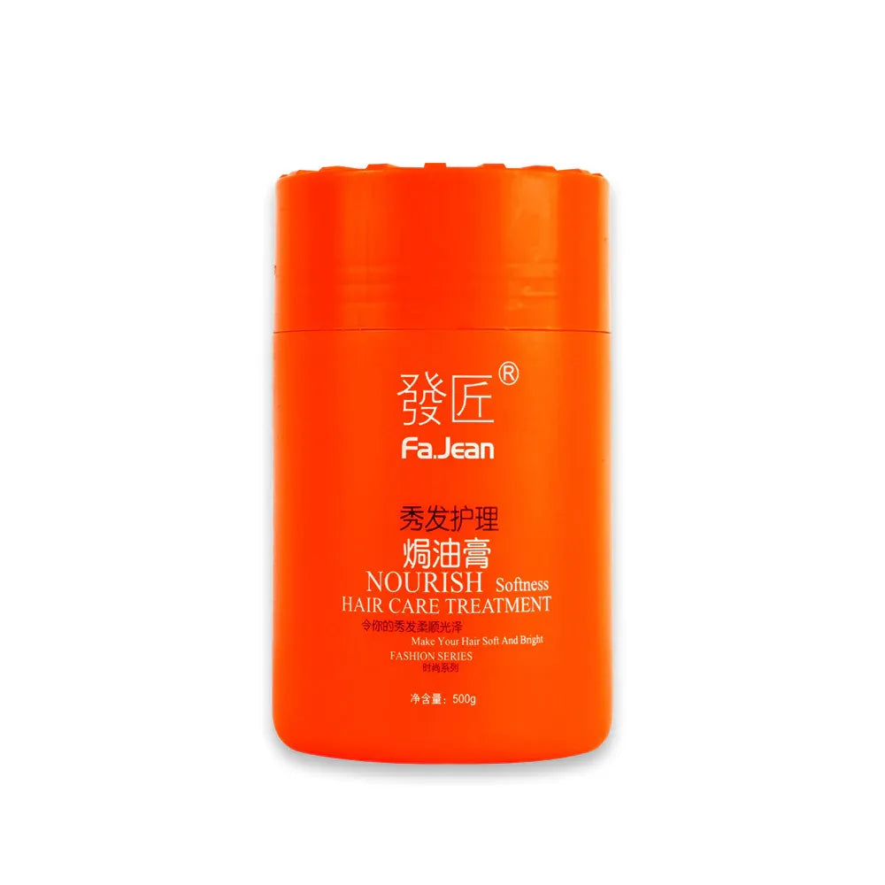 Fa.Jean Nourish Softness Care Cream 500g – Keratin Hair Repair & Shine - Image 2