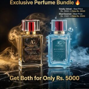 Luxury Perfume Bundle Offer Smoky Velvet & Blue Essence Save Rs.1000