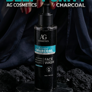 AG Activated Charcoal Face Wash – Deep Cleansing & Oil Control