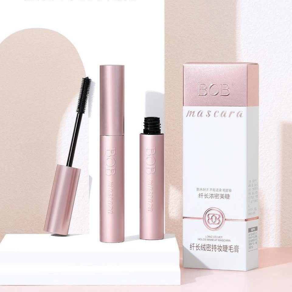 BOB Long Velvet Holds Mascara – Waterproof Long Lasting Volume Mascara