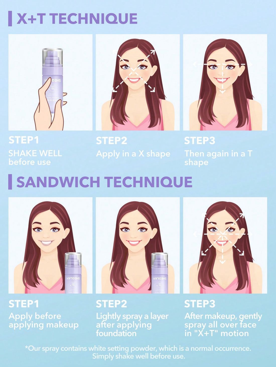 Sheglam Setting Spray 55ml – Long Lasting Makeup Fixer & Setting Spray - Image 5