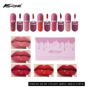 KS-ONE Matte Lip Gloss Set – Velvet Finish Lip Color